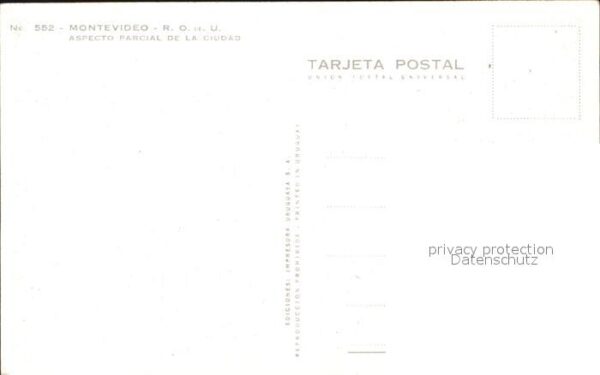 Montevideo Uruguay Aspecto parcial de la Ciudad – Bild 2