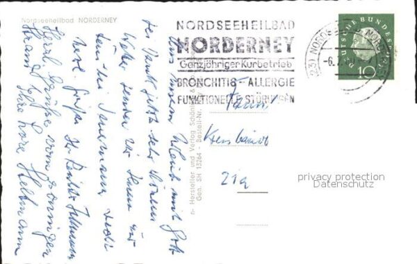 Norderney Nordseebad Fliegeraufnahme – Bild 2