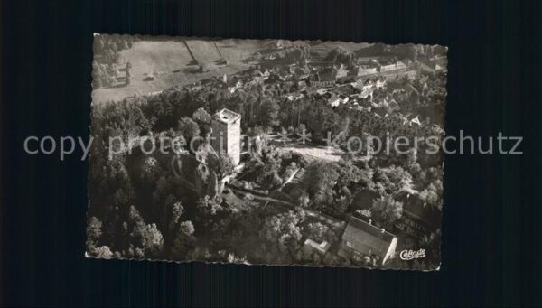 Teinach Ruine Zavelstein Fliegeraufnahme