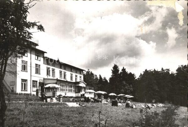 Walkenried Berghotel Stöberhai