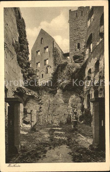 Wertheim Main Schlossruine