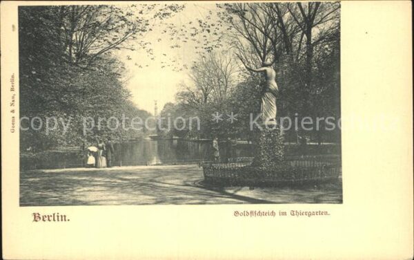 Berlin Goldfischteich im Thiergarten
