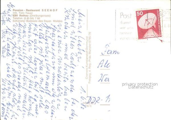 Rothau Tittling Pension Restaurant Seehof – Bild 2