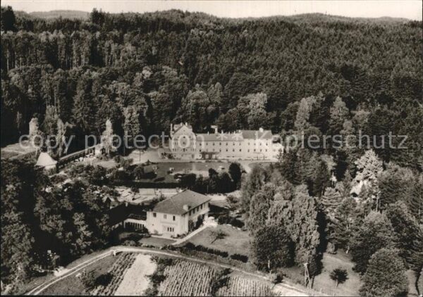 Wartenberg Oberbayern Sanatorium Fliegeraufnahme