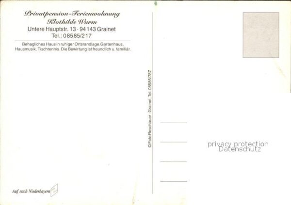 Grainet Privatpension Klothilde Wurm – Bild 2