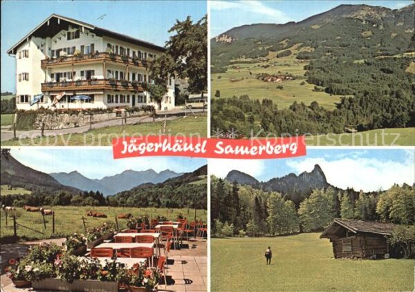 Samerberg Gasthof und Pension Jägerhäusl Terrasse