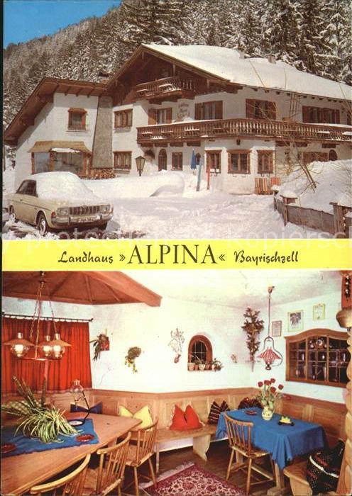 Bayrischzell Landhaus Alpina Gaststube
