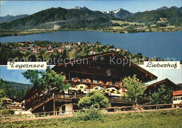Tegernsee Panorama Berggaststätte Der Lieberhof