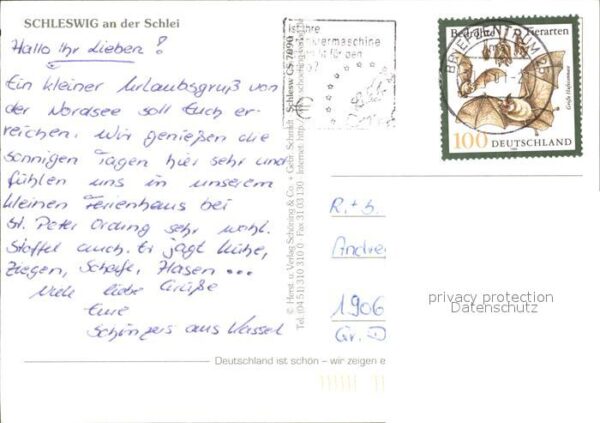 Schleswig Schlei Schloss Gottorf Fliegeraufnahme – Bild 2
