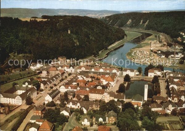 Bad Karlshafen Weser Fliegeraufnahme