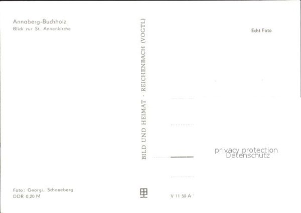 Annaberg-Buchholz Erzgebirge St Annenkirche – Bild 2