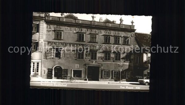 Innsbruck Sgraffitohaus Bezirksgericht