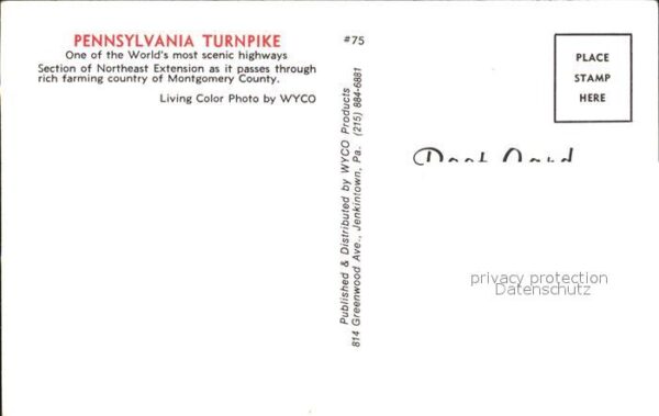 Pennsylvania Turnpike Fliegeraufnahme – Bild 2