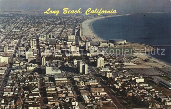 Long Beach California Fliegeraufnahme