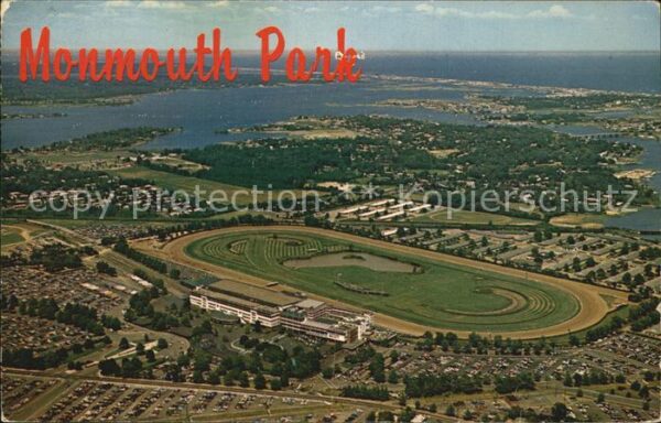 New Jersey Monmouth Park Fliegeraufnahme