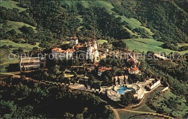 San Simeon Fliegeraufnahme Hearst Castle and Groun