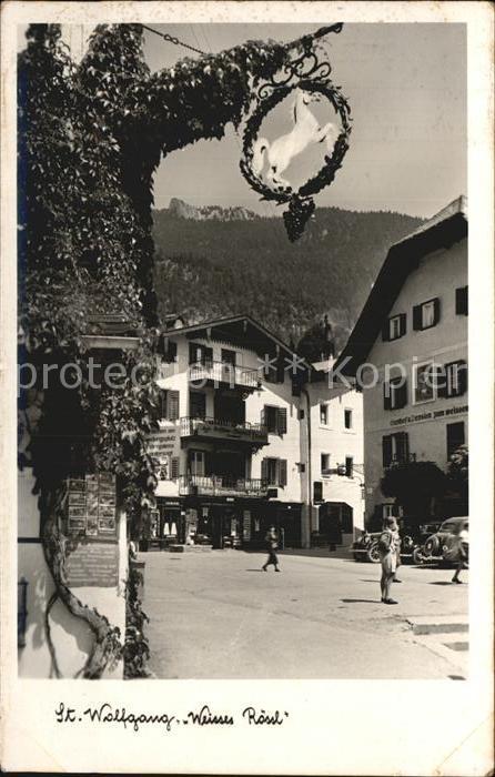 St Wolfgang Wolfgangsee Weisses Rössl