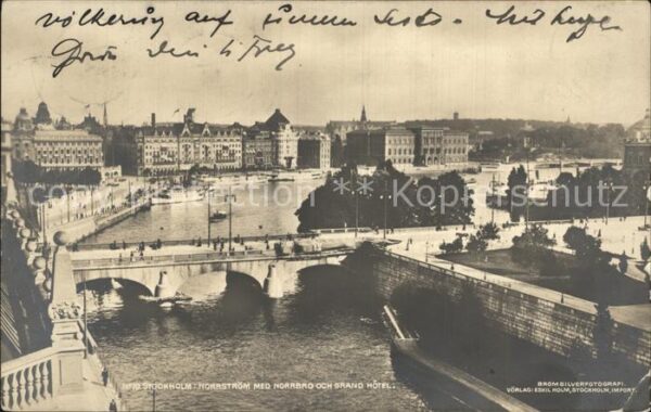 Stockholm Norström mit Norrbro
