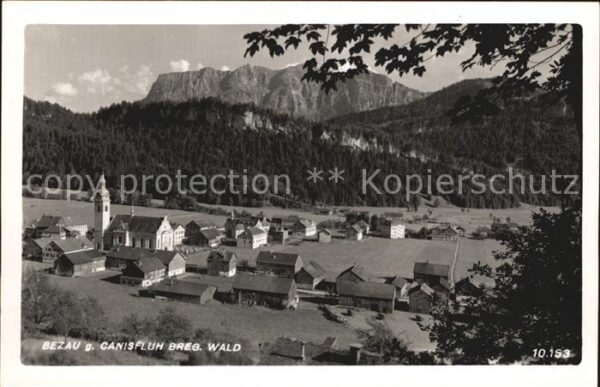 Bezau Vorarlberg gegen Canisfluh