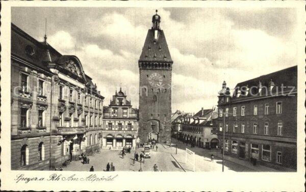 Speyer Rhein Am Altpörtel