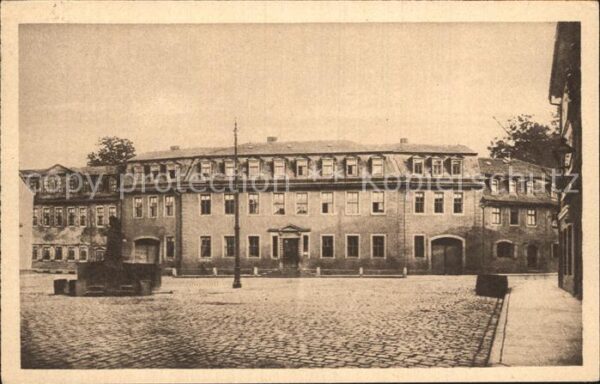 Weimar Thueringen Goethehaus mit Sammlungsanbau