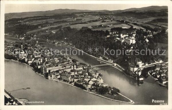Passau Fliegeraufnahme