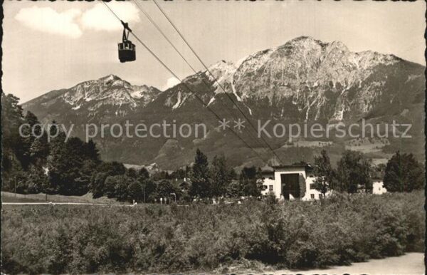 Bad Reichenhall Predigtstuhlbahn mit Zwiesel und Staufe