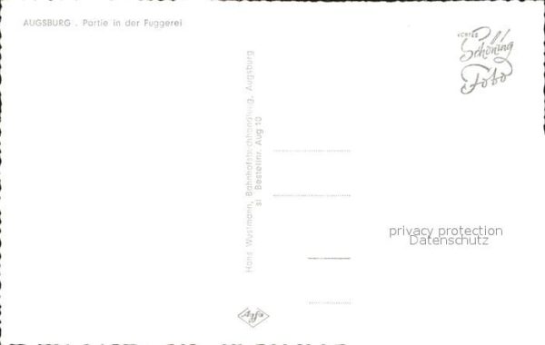 Augsburg Fuggerei – Bild 2