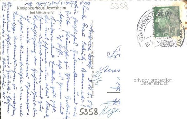 Bad Muenstereifel Kneippkurhaus Josefsheim – Bild 2