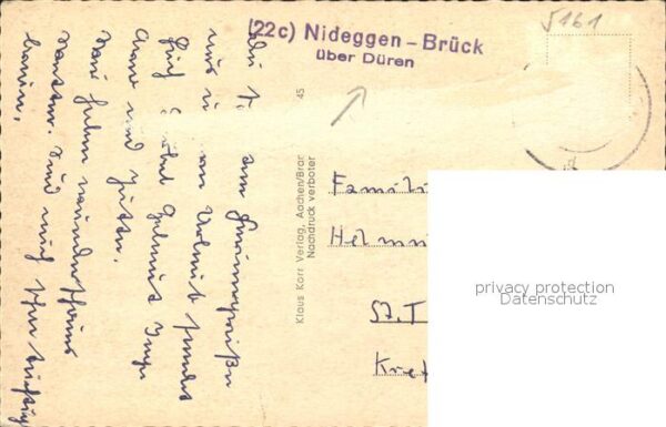 Nideggen Eifel Burg Stadttor Camping Jugendherberge – Bild 2