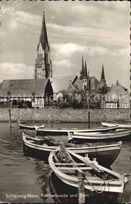 Schleswig Holstein Fischerboote  Dom