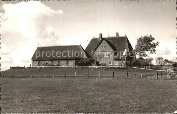Hallig Hooge Kirchwarft