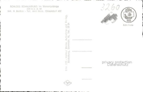Hessisch Oldendorf Schloss Schaumburg – Bild 2