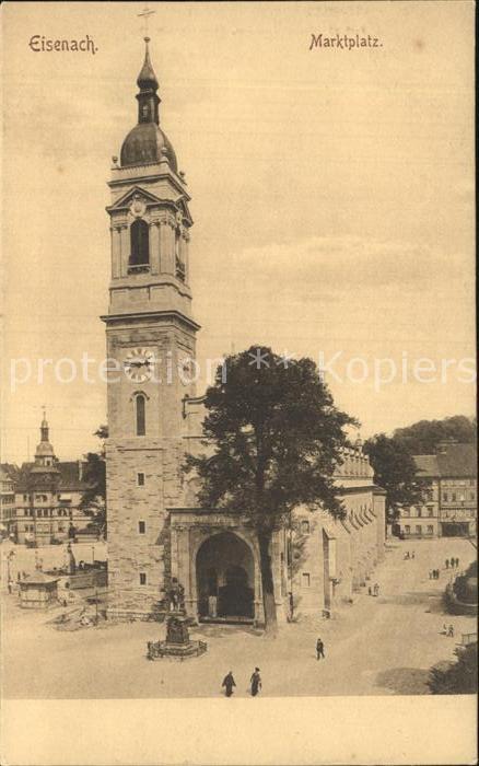 Eisenach Thueringen Marktplatz