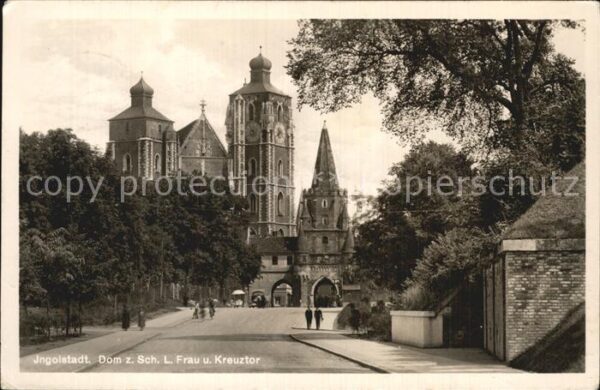 Ingolstadt Donau Dom  Kreuztor