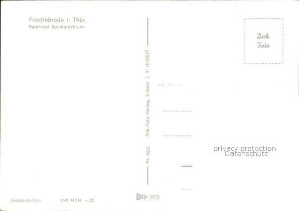 Friedrichroda Parkhotel Reinhardsbrunn – Bild 2