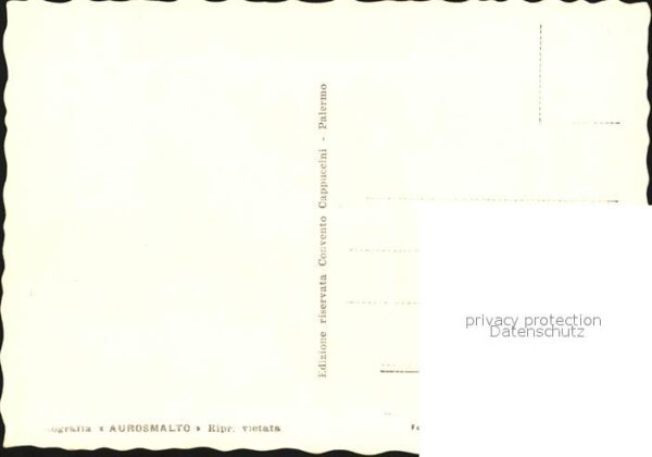 Palermo Sicilia Catacombe – Bild 2