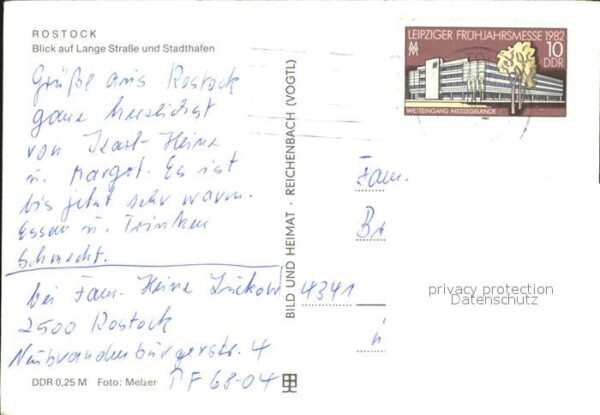 Rostock Lange Strasse und Stadthafen – Bild 2