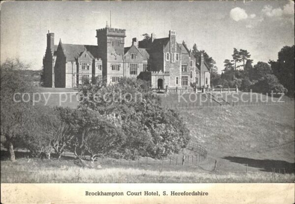 Herefordshire, County of Brockhampton Court Hotel