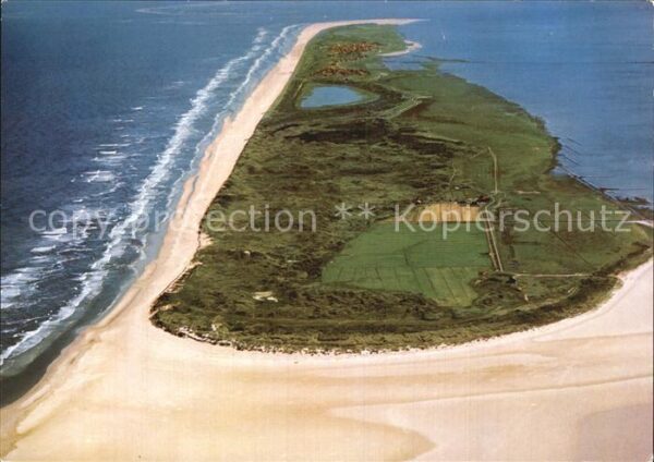 Insel Juist Fliegeraufnahme
