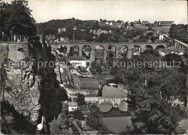 LUXEMBOURG  Luxemburg Viaduc de Clausen et Stierchen