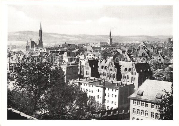 Waldenburg Sachsen Blick von der Schillerhöhe