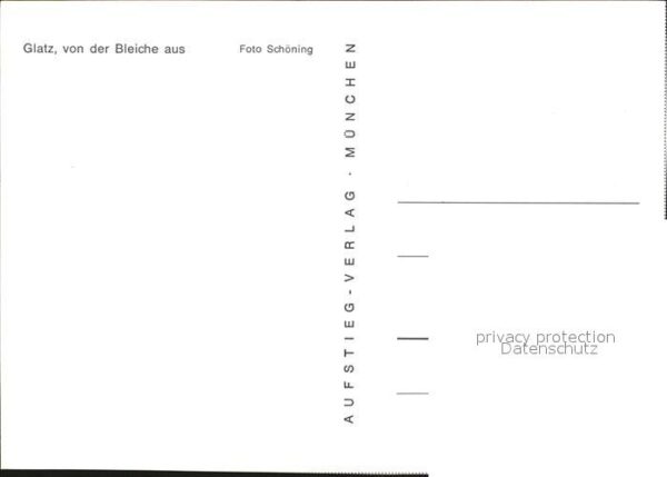 Glatz Niederschlesien Blick von der Bleiche aus – Bild 2
