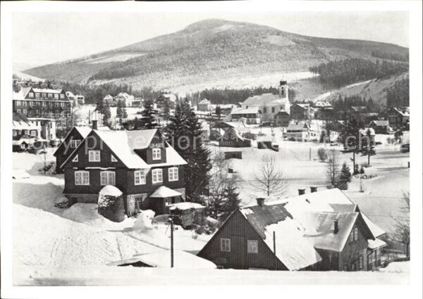 Harrachsdorf Harrachov Ortspartie im Winter