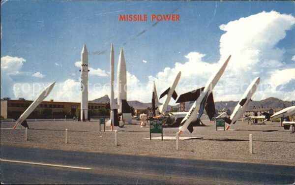 Raketen White Sands Proving Grounds Missile Hon