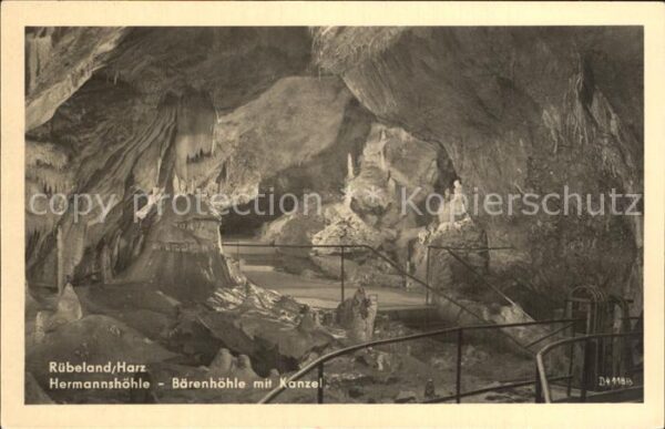 Hoehlen Caves Grottes Rübeland Harz Hermannshöhle Bärenhöhle