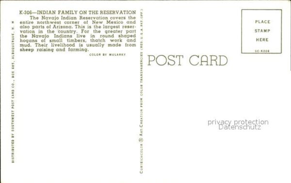 Indianer Native American Indian Family on the Reservation – Bild 2