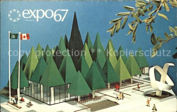 Expositions Expo67 Pavillon de l'Association Canadi