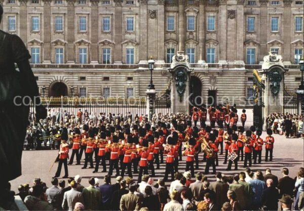 Leibgarde Wache Buckingham Palace London