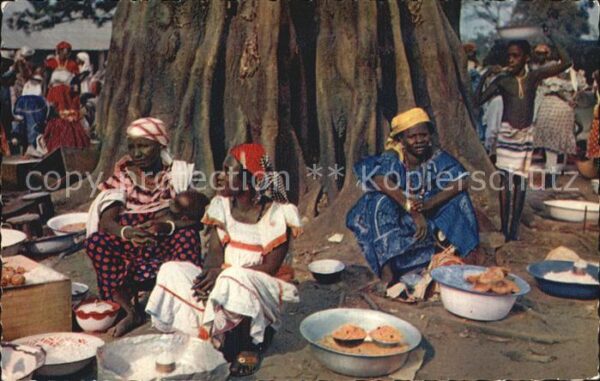 Typen Afrika Scene de Marche